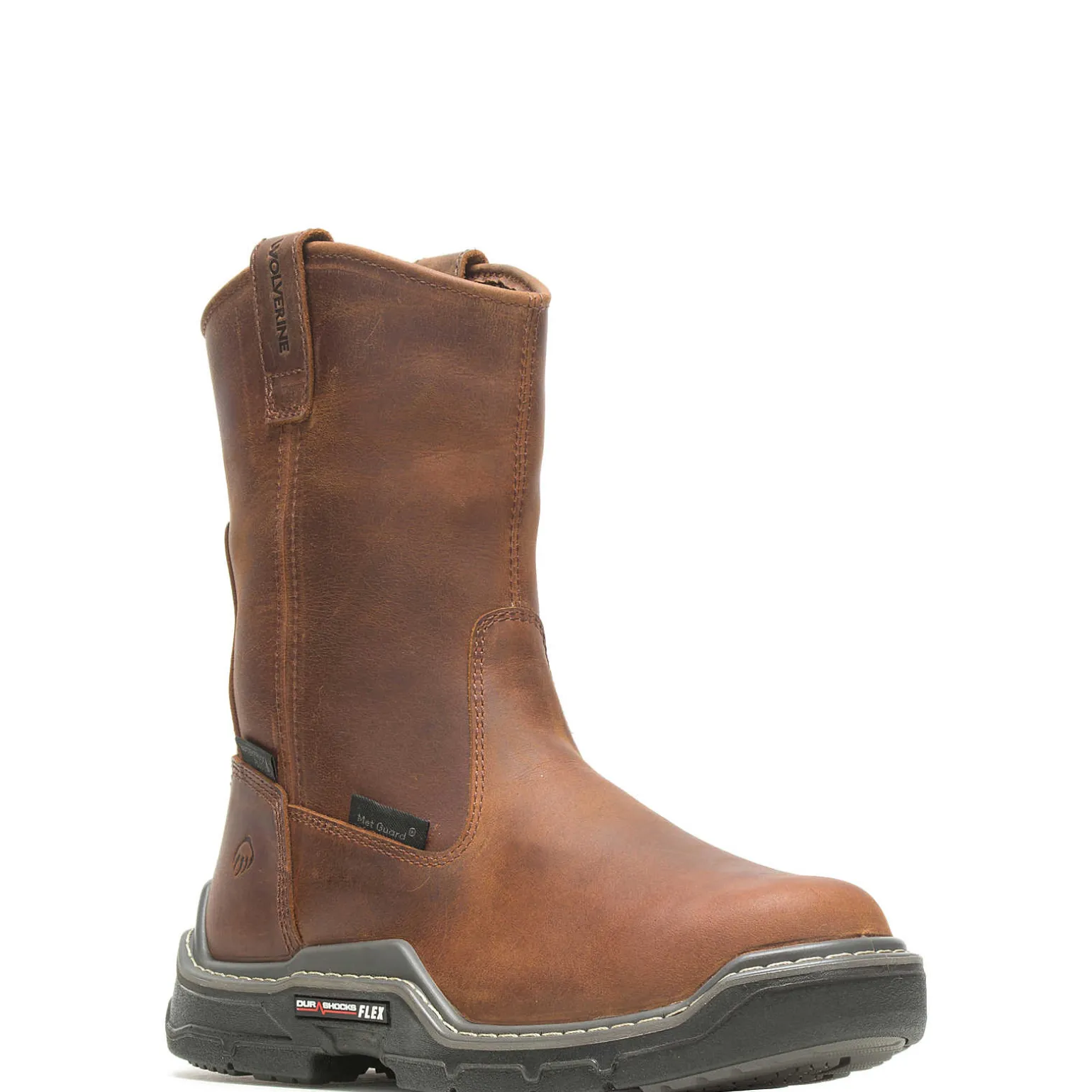 Wolverine Raider DuraShocks® Waterproof Met-Guard CarbonMAX® Work Wellington* Waterproof | Work Boots