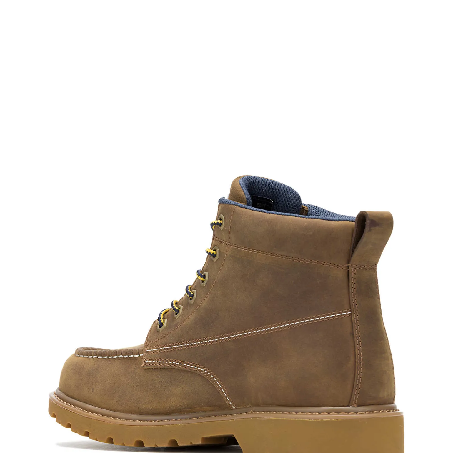 Wolverine X Valiant University Of Michigan Floorhand Moc Toe Work Boot* Waterproof | Soft Toe